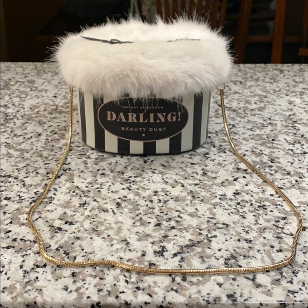 Kate Spade powder puff purse